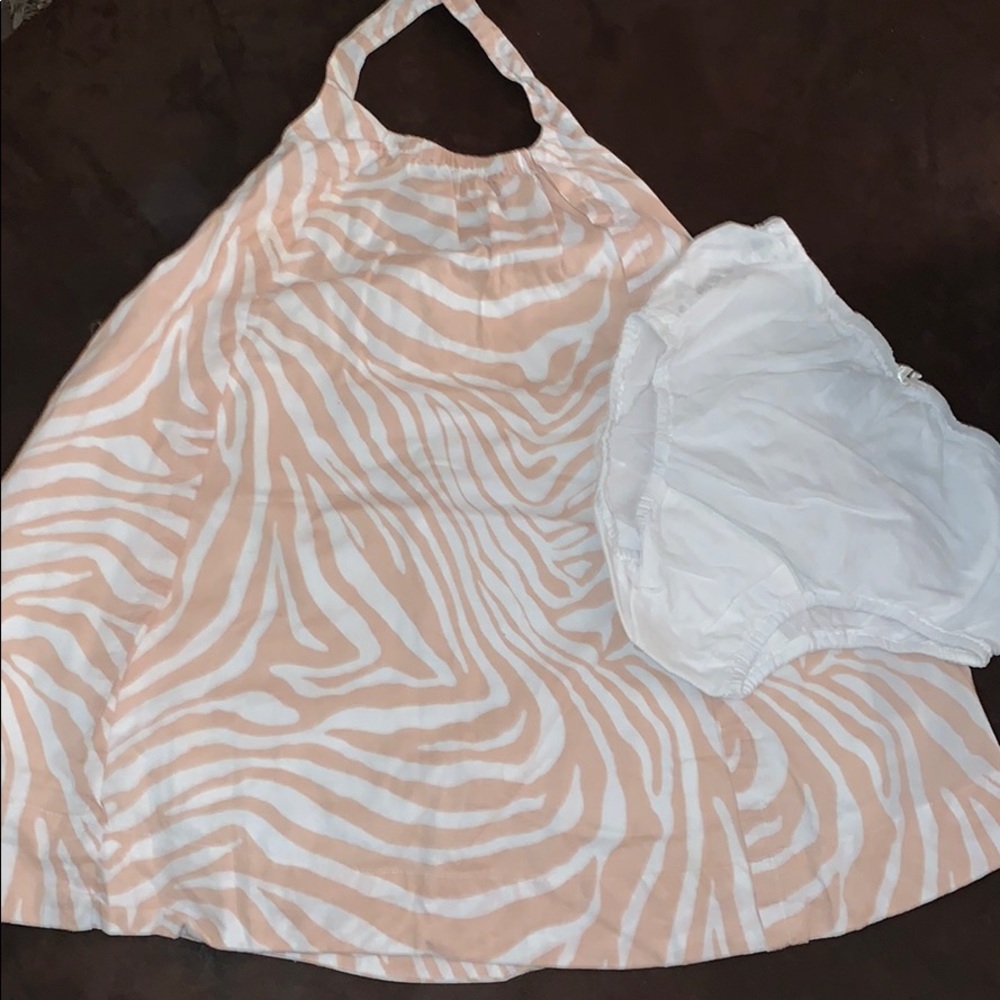 2T gap halter dress